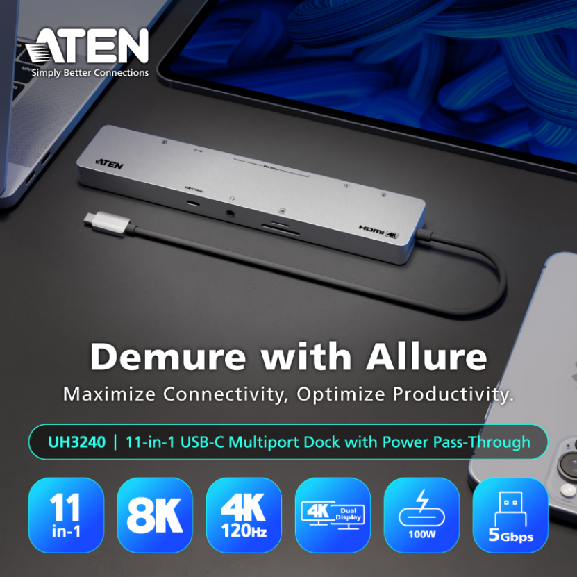 ATENʽl111 USB-C๦ܔUչ]